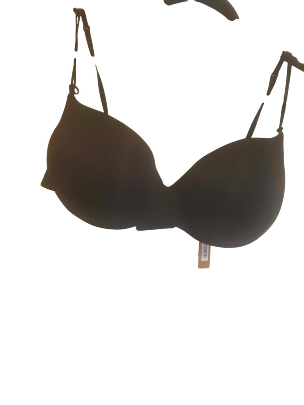 NWT Skims Wireless Form Lightly Lined Micro Strap Bra ONYX Size 40D